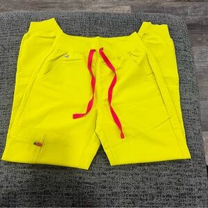 Figs Women's Zamora Jogger Scrub Pant Green XXS Drawstring Waist Medical NWT